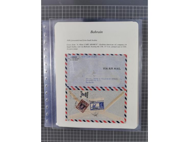 1892/1979, extensive postal history collection with approximately 200 covers, cards and postal stationery, plus some single s