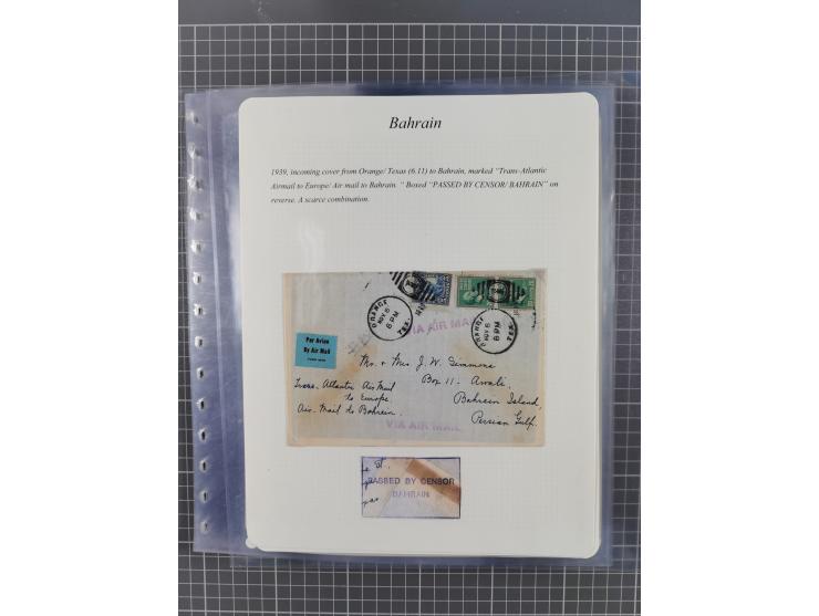 1892/1979, extensive postal history collection with approximately 200 covers, cards and postal stationery, plus some single s