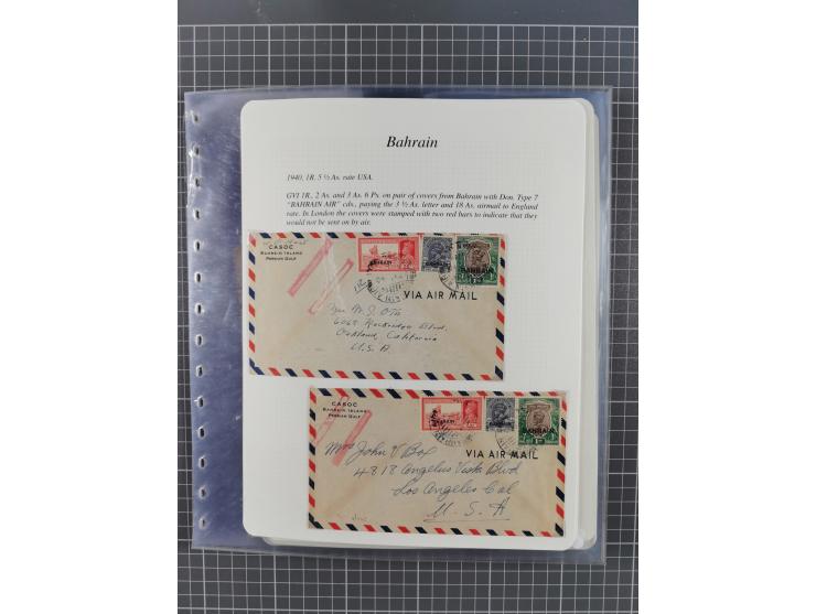 1892/1979, extensive postal history collection with approximately 200 covers, cards and postal stationery, plus some single s