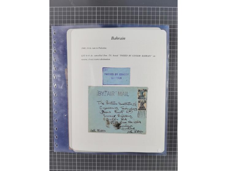 1892/1979, extensive postal history collection with approximately 200 covers, cards and postal stationery, plus some single s