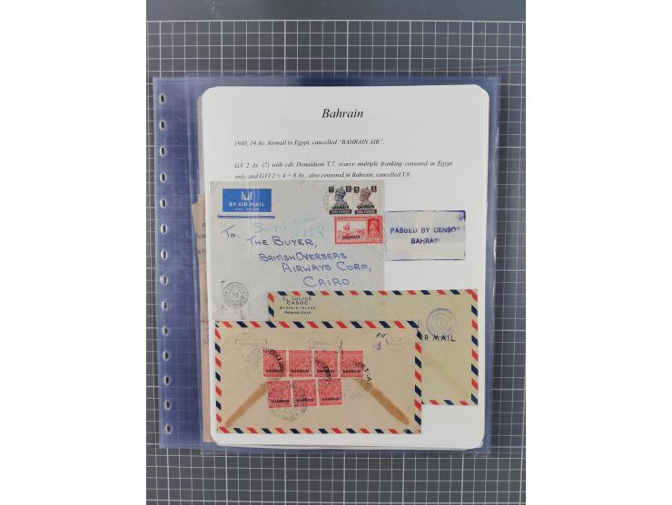 1892/1979, extensive postal history collection with approximately 200 covers, cards and postal stationery, plus some single s