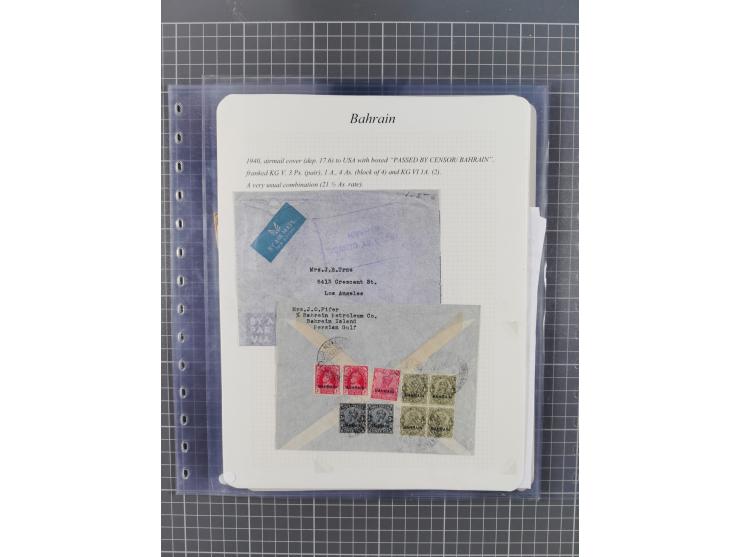 1892/1979, extensive postal history collection with approximately 200 covers, cards and postal stationery, plus some single s