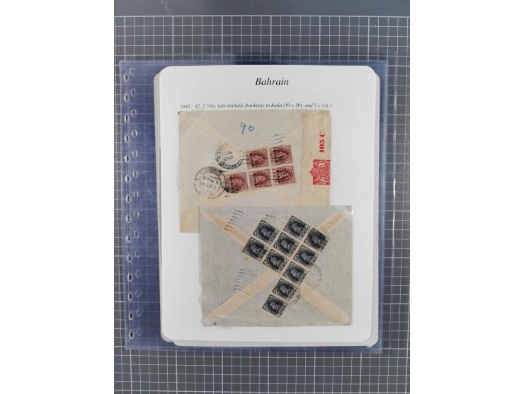 1892/1979, extensive postal history collection with approximately 200 covers, cards and postal stationery, plus some single s