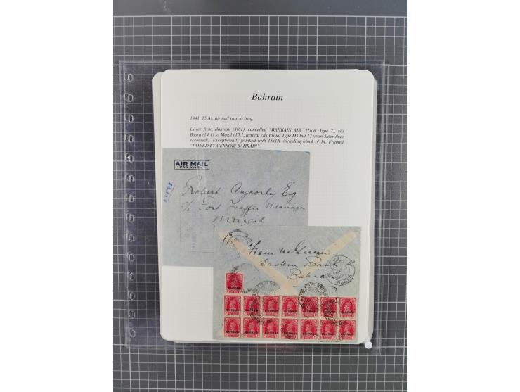 1892/1979, extensive postal history collection with approximately 200 covers, cards and postal stationery, plus some single s