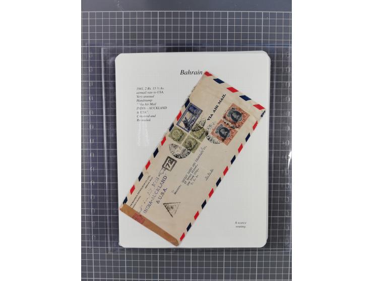 1892/1979, extensive postal history collection with approximately 200 covers, cards and postal stationery, plus some single s