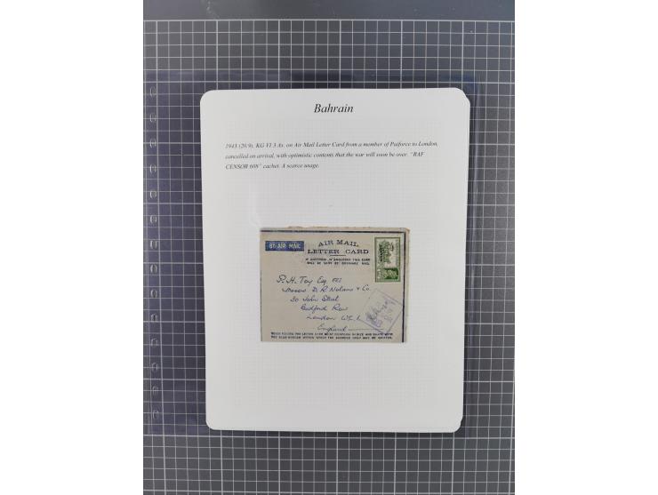 1892/1979, extensive postal history collection with approximately 200 covers, cards and postal stationery, plus some single s