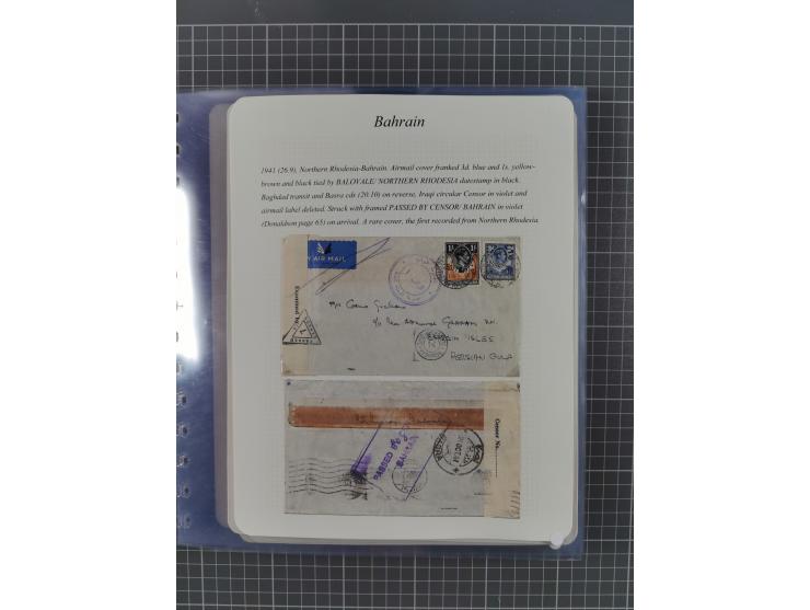 1892/1979, extensive postal history collection with approximately 200 covers, cards and postal stationery, plus some single s