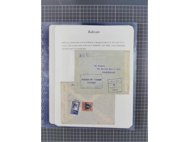 1892/1979, extensive postal history collection with approximately 200 covers, cards and postal stationery, plus some single s