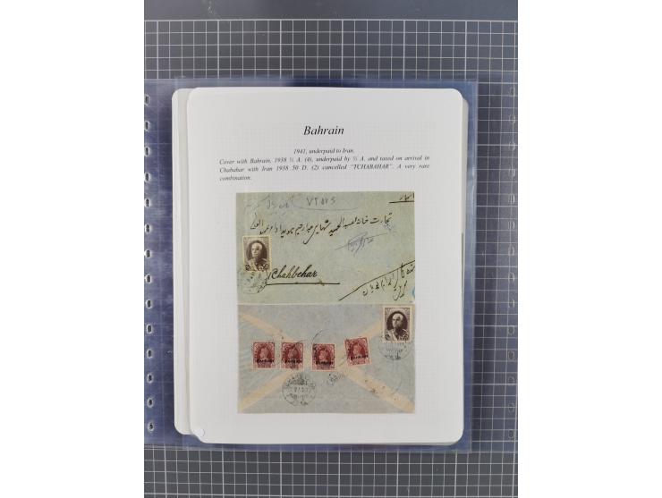 1892/1979, extensive postal history collection with approximately 200 covers, cards and postal stationery, plus some single s