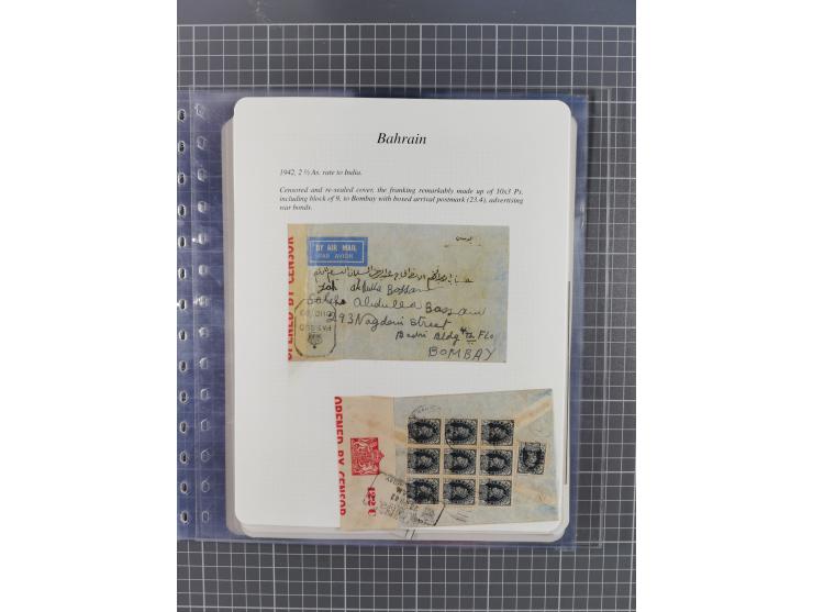 1892/1979, extensive postal history collection with approximately 200 covers, cards and postal stationery, plus some single s