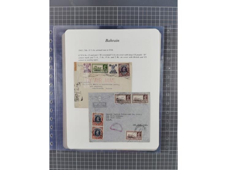 1892/1979, extensive postal history collection with approximately 200 covers, cards and postal stationery, plus some single s