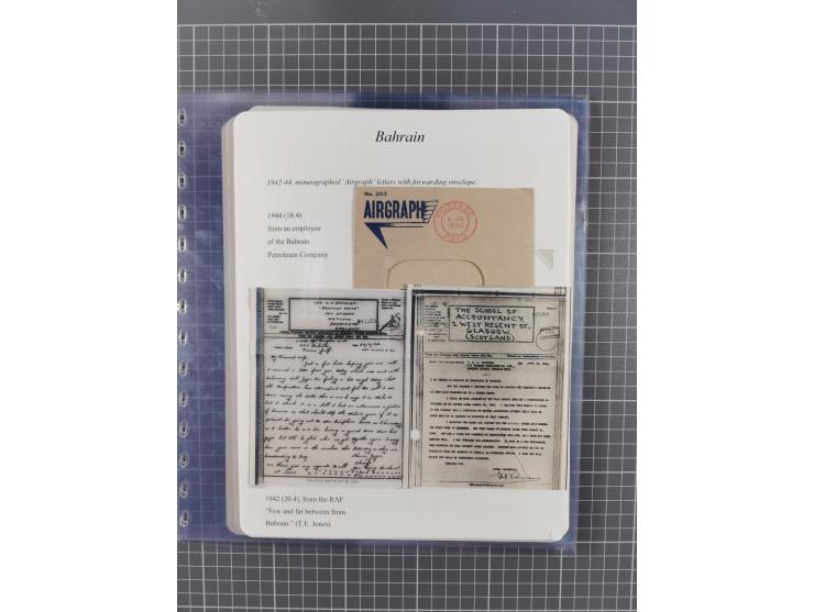 1892/1979, extensive postal history collection with approximately 200 covers, cards and postal stationery, plus some single s