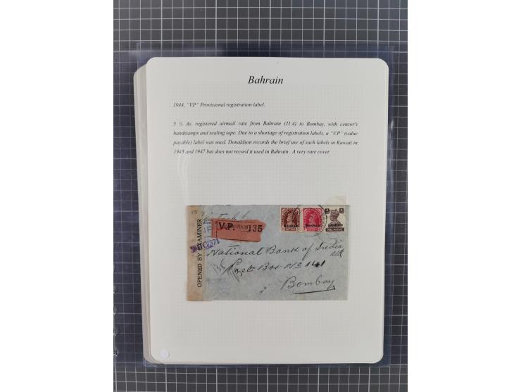 1892/1979, extensive postal history collection with approximately 200 covers, cards and postal stationery, plus some single s