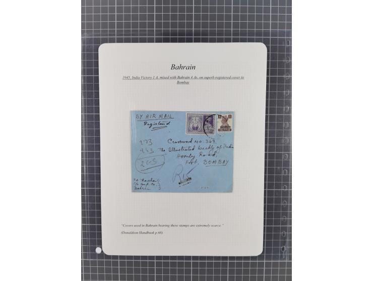 1892/1979, extensive postal history collection with approximately 200 covers, cards and postal stationery, plus some single s