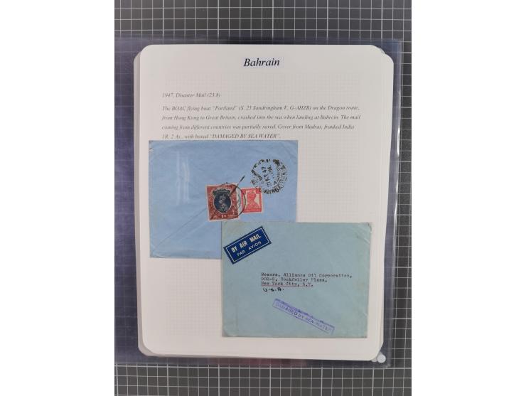 1892/1979, extensive postal history collection with approximately 200 covers, cards and postal stationery, plus some single s