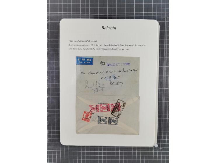 1892/1979, extensive postal history collection with approximately 200 covers, cards and postal stationery, plus some single s