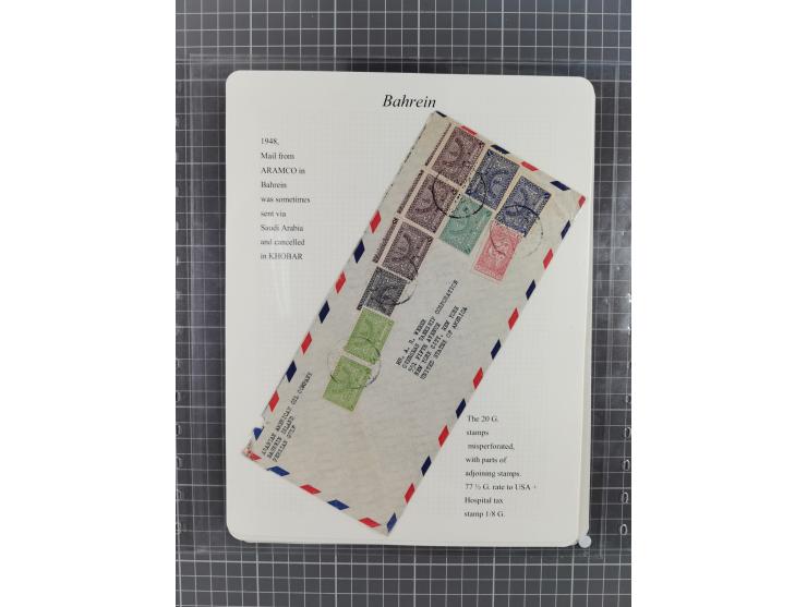 1892/1979, extensive postal history collection with approximately 200 covers, cards and postal stationery, plus some single s