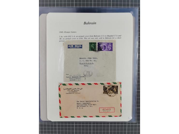 1892/1979, extensive postal history collection with approximately 200 covers, cards and postal stationery, plus some single s