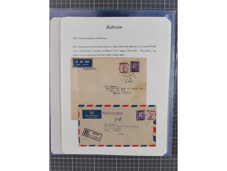 1892/1979, extensive postal history collection with approximately 200 covers, cards and postal stationery, plus some single s