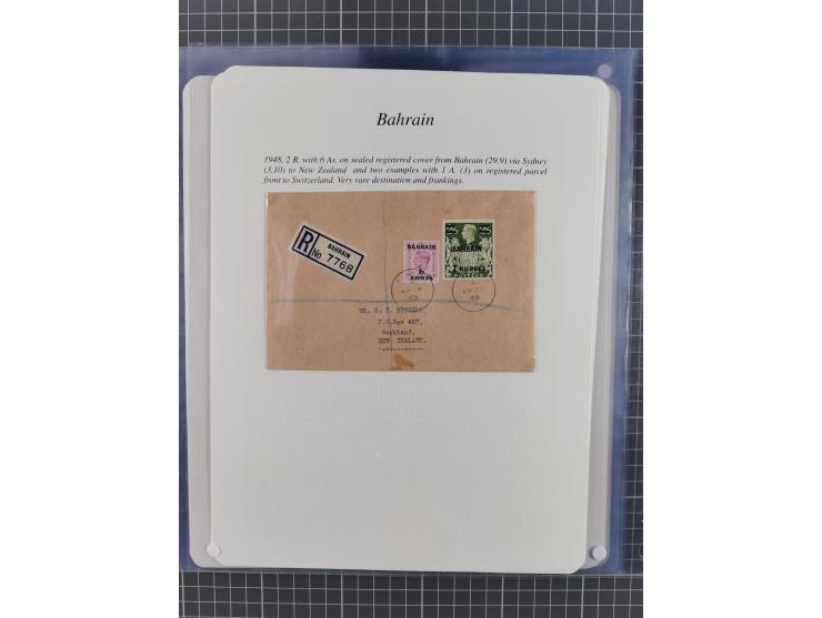 1892/1979, extensive postal history collection with approximately 200 covers, cards and postal stationery, plus some single s