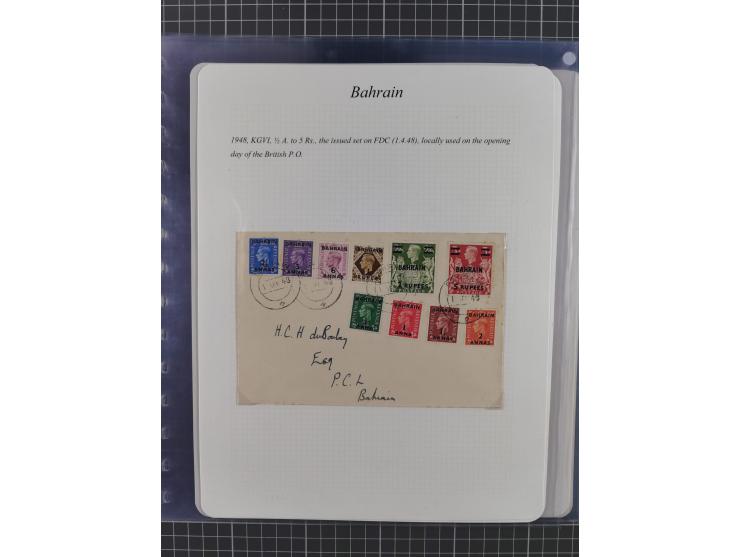 1892/1979, extensive postal history collection with approximately 200 covers, cards and postal stationery, plus some single s