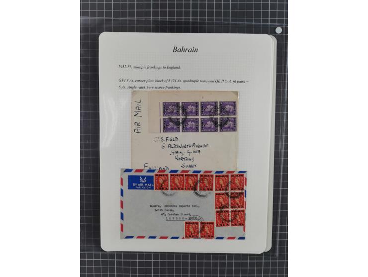 1892/1979, extensive postal history collection with approximately 200 covers, cards and postal stationery, plus some single s