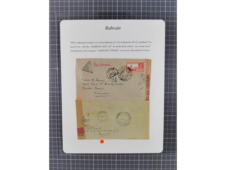 1892/1979, extensive postal history collection with approximately 200 covers, cards and postal stationery, plus some single s