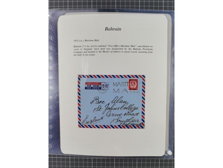 1892/1979, extensive postal history collection with approximately 200 covers, cards and postal stationery, plus some single s