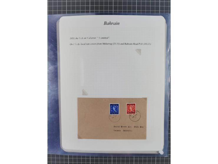 1892/1979, extensive postal history collection with approximately 200 covers, cards and postal stationery, plus some single s