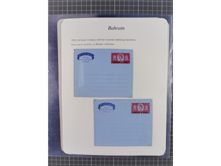 1892/1979, extensive postal history collection with approximately 200 covers, cards and postal stationery, plus some single s