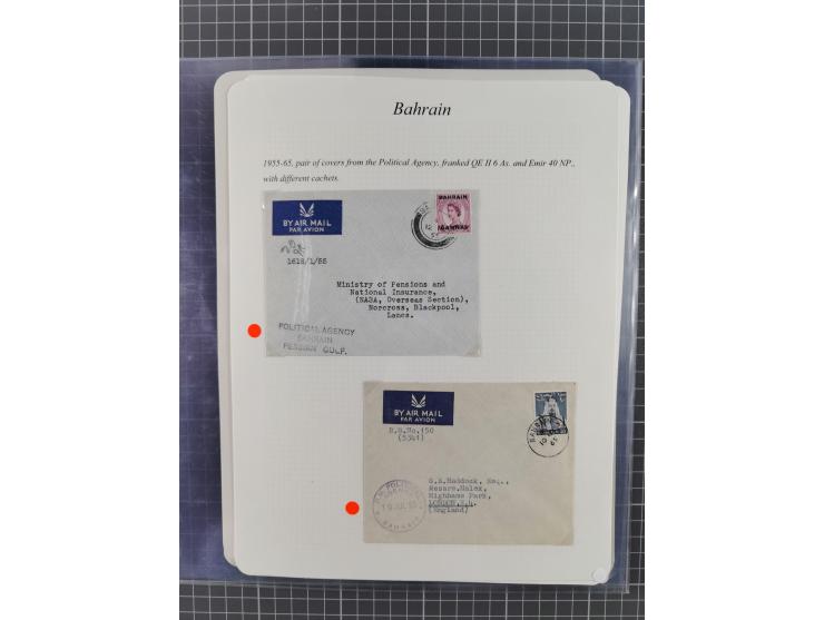 1892/1979, extensive postal history collection with approximately 200 covers, cards and postal stationery, plus some single s