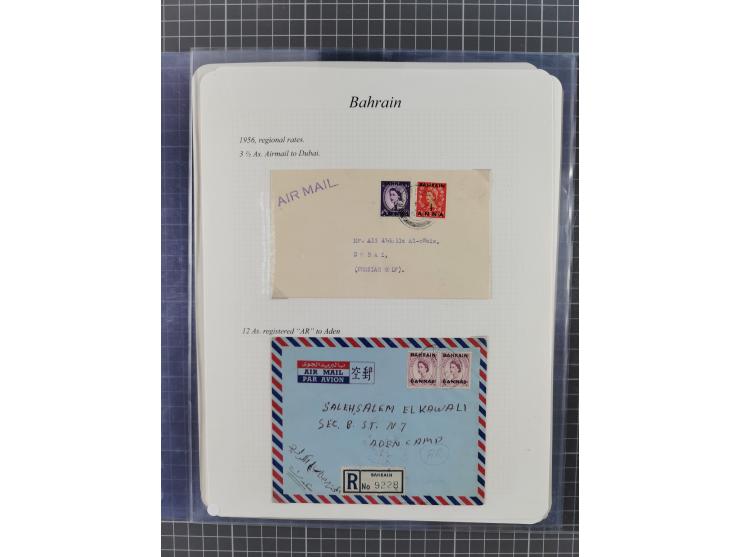 1892/1979, extensive postal history collection with approximately 200 covers, cards and postal stationery, plus some single s