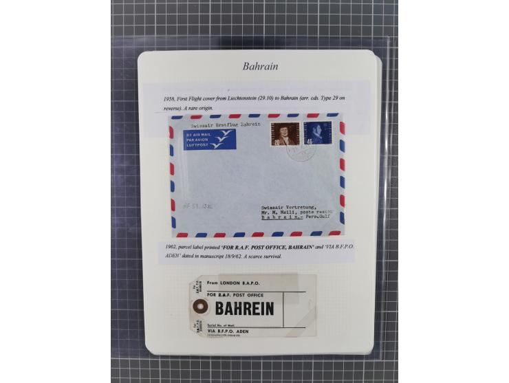 1892/1979, extensive postal history collection with approximately 200 covers, cards and postal stationery, plus some single s