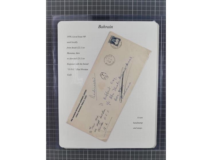 1892/1979, extensive postal history collection with approximately 200 covers, cards and postal stationery, plus some single s