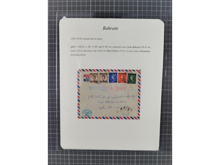 1892/1979, extensive postal history collection with approximately 200 covers, cards and postal stationery, plus some single s