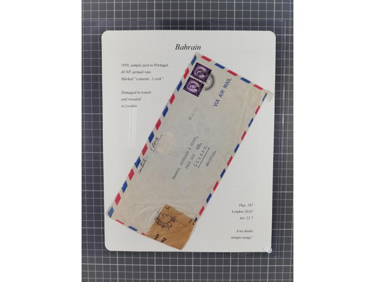 1892/1979, extensive postal history collection with approximately 200 covers, cards and postal stationery, plus some single s
