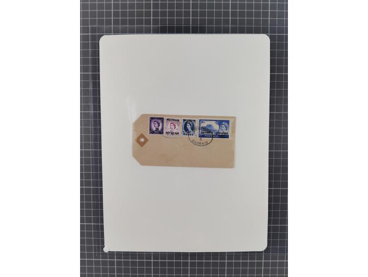 1892/1979, extensive postal history collection with approximately 200 covers, cards and postal stationery, plus some single s