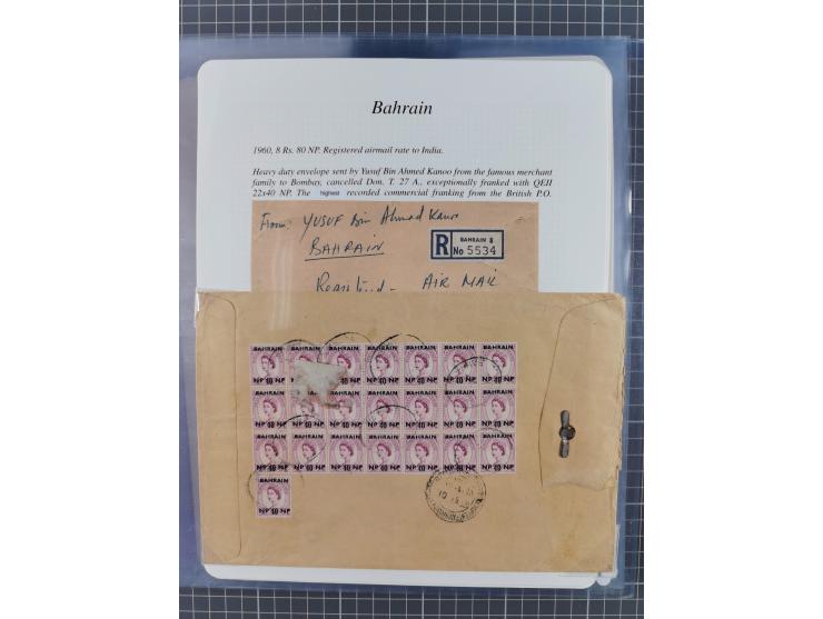 1892/1979, extensive postal history collection with approximately 200 covers, cards and postal stationery, plus some single s