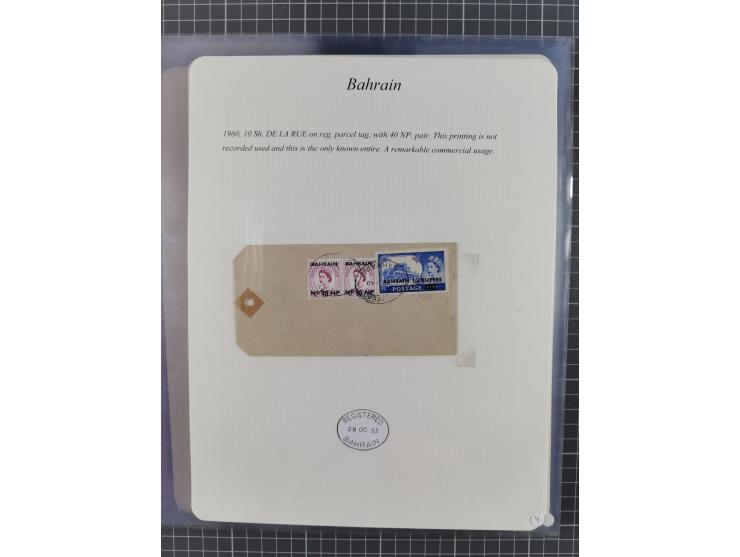 1892/1979, extensive postal history collection with approximately 200 covers, cards and postal stationery, plus some single s