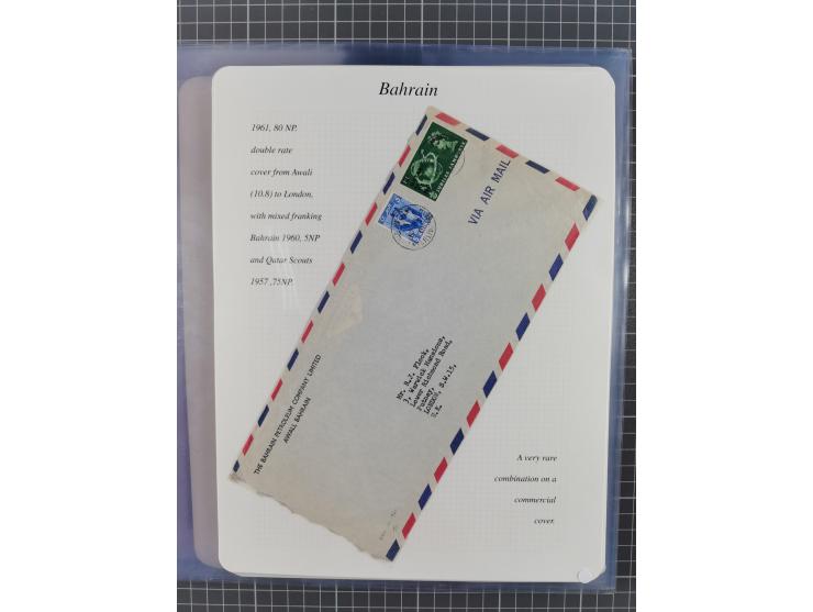 1892/1979, extensive postal history collection with approximately 200 covers, cards and postal stationery, plus some single s