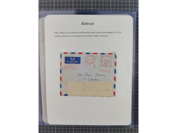 1892/1979, extensive postal history collection with approximately 200 covers, cards and postal stationery, plus some single s
