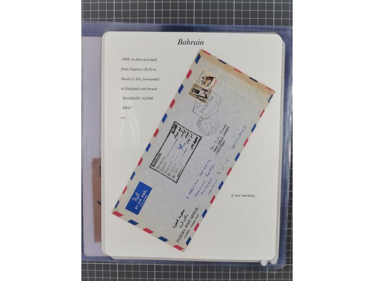 1892/1979, extensive postal history collection with approximately 200 covers, cards and postal stationery, plus some single s