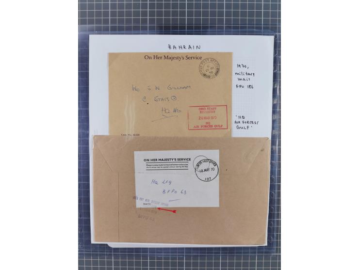 1892/1979, extensive postal history collection with approximately 200 covers, cards and postal stationery, plus some single s