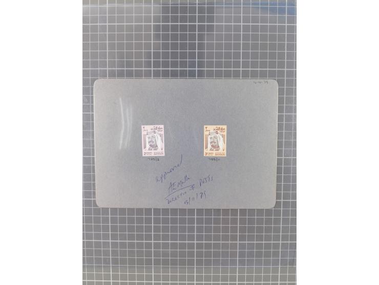 1892/1979, extensive postal history collection with approximately 200 covers, cards and postal stationery, plus some single s