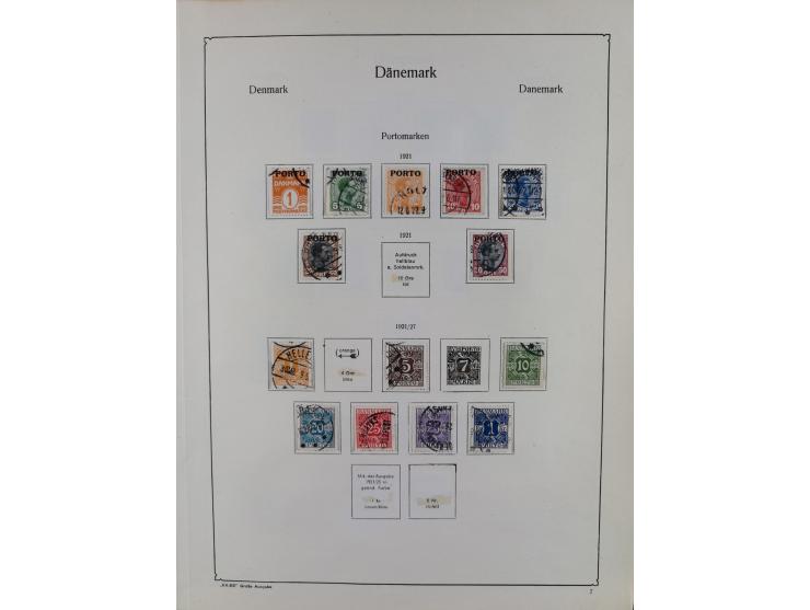 1851/1929, used collection with emphasis on the issues up to 1870, this specialised with colours, perforations and special fe