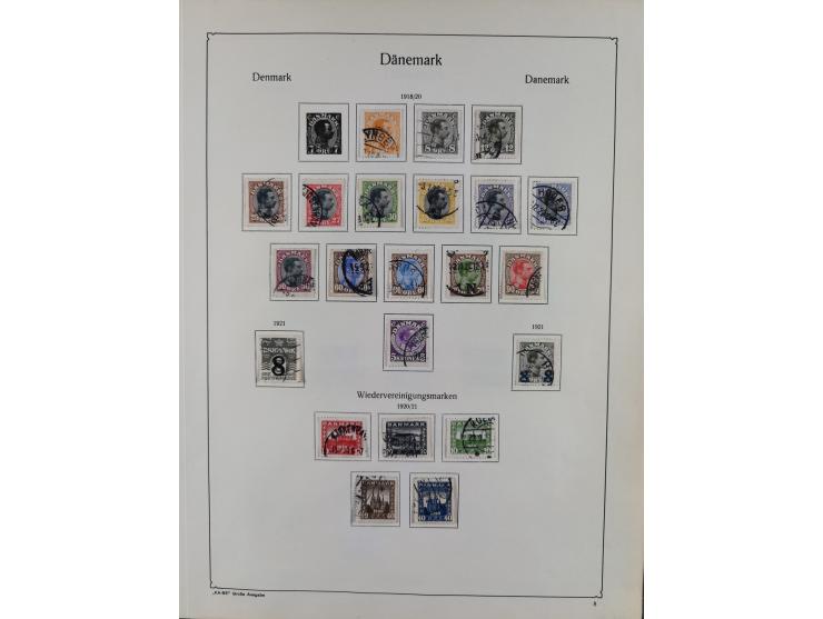 1851/1929, used collection with emphasis on the issues up to 1870, this specialised with colours, perforations and special fe