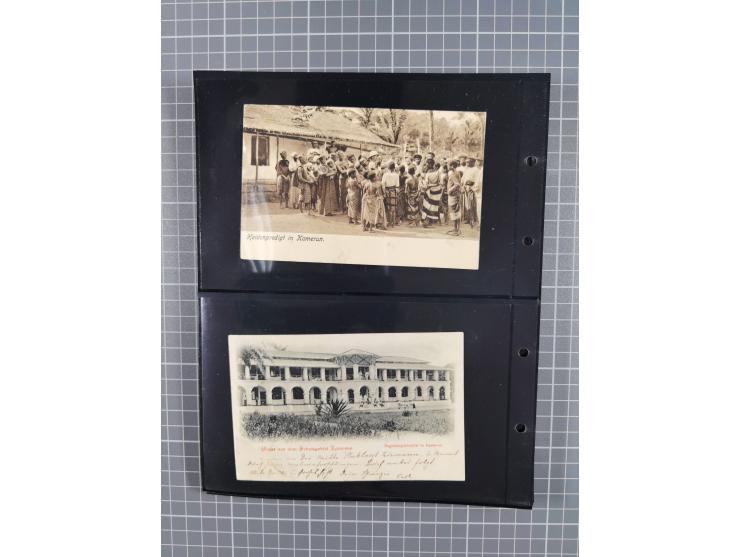 1899/1919, ungebrauchte und gebrauchte Sammlung mit ca. 50 Karten inkl. weniger Ansichtskarten, dabei zwei gebrauchte Karten 