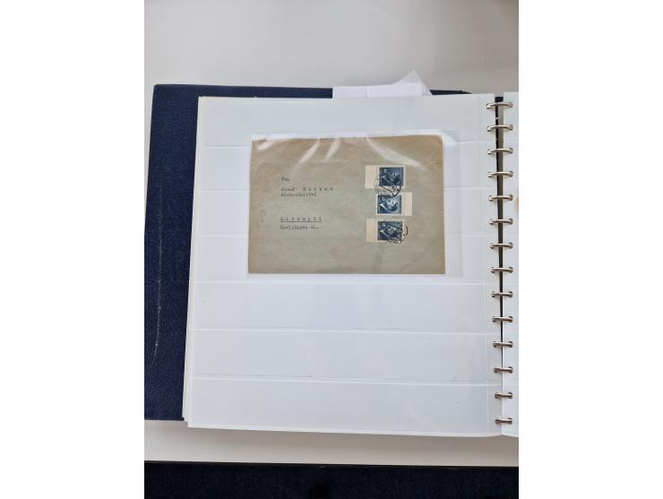 1850/1960 (ca.), interessante Stempelsammlung mit Belegen, Schwerpunkt vor 1945, viele klare Abstempelungen auf österreichisc