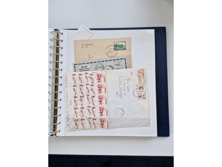 1850/1960 (ca.), interessante Stempelsammlung mit Belegen, Schwerpunkt vor 1945, viele klare Abstempelungen auf österreichisc