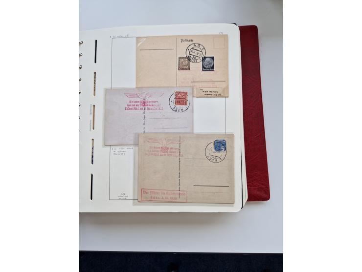 1850/1960 (ca.), interessante Stempelsammlung mit Belegen, Schwerpunkt vor 1945, viele klare Abstempelungen auf österreichisc